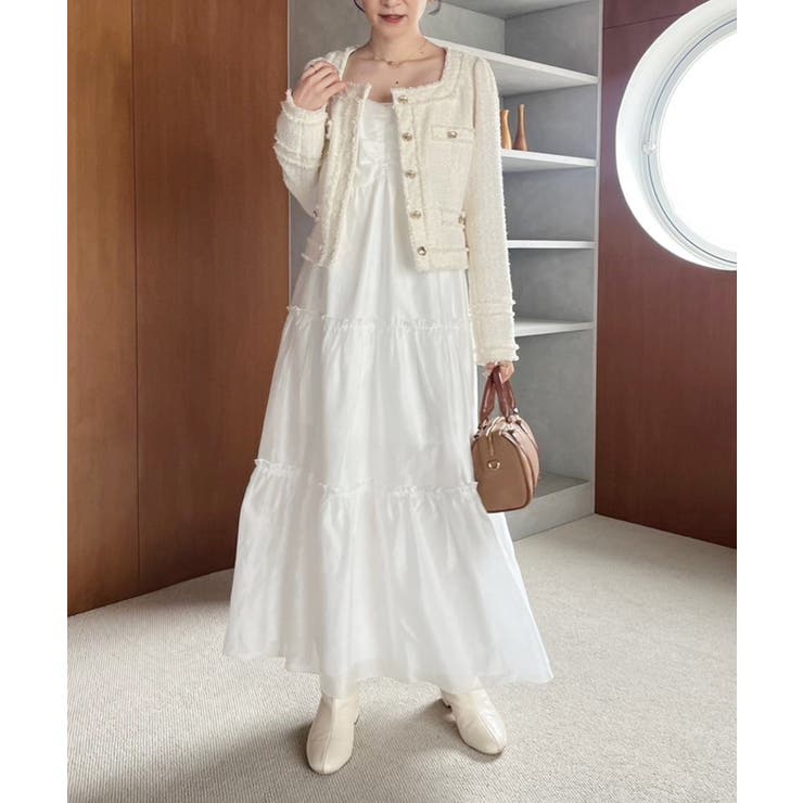 【one after another】【3WAY】ニットキャミワンピセット | NICE CLAUP / OLIVE des OLIVE　OUTLET | 詳細画像20 