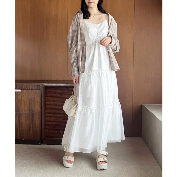 【one after another】【3WAY】ニットキャミワンピセット | NICE CLAUP / OLIVE des OLIVE　OUTLET | 詳細画像23 