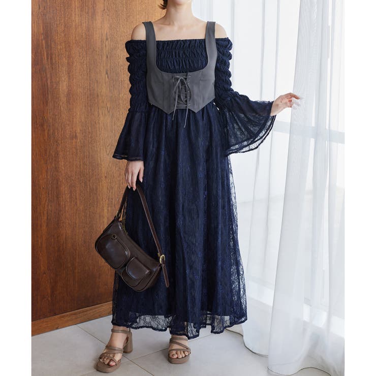 【one after another】コルセットベスト&ワンピース セット | NICE CLAUP / OLIVE des OLIVE　OUTLET | 詳細画像28 