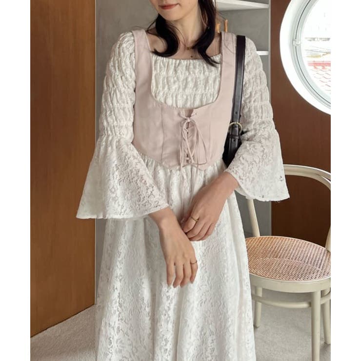 【one after another】コルセットベスト&ワンピース セット | NICE CLAUP / OLIVE des OLIVE　OUTLET | 詳細画像32 