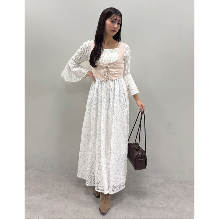 【one after another】コルセットベスト&ワンピース セット | NICE CLAUP / OLIVE des OLIVE　OUTLET | 詳細画像42 