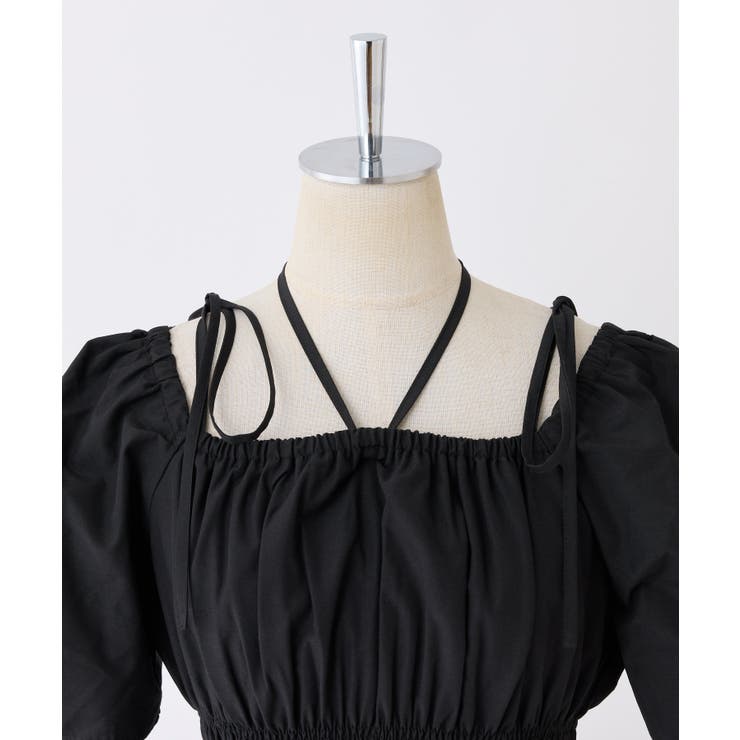 【one after another】【ウエスト細見え】シャーリングアソートワン… | NICE CLAUP / OLIVE des OLIVE　OUTLET | 詳細画像3 