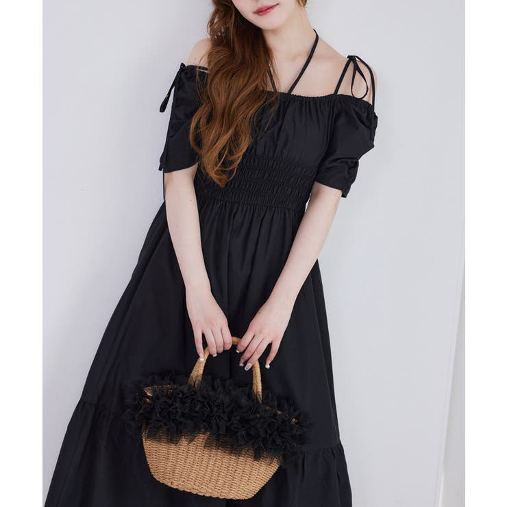 【one after another】【ウエスト細見え】シャーリングアソートワン… | NICE CLAUP / OLIVE des OLIVE　OUTLET | 詳細画像14 