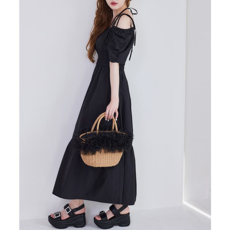 【one after another】【ウエスト細見え】シャーリングアソートワン… | NICE CLAUP / OLIVE des OLIVE　OUTLET | 詳細画像15 