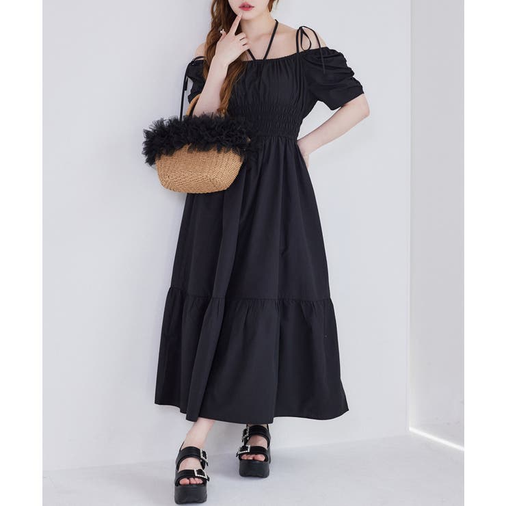 【one after another】【ウエスト細見え】シャーリングアソートワン… | NICE CLAUP / OLIVE des OLIVE　OUTLET | 詳細画像16 