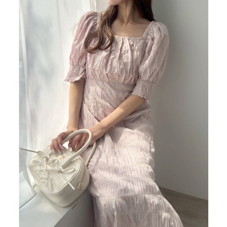 【one after another】バックリボンワンピ/WEB限定 | NICE CLAUP / OLIVE des OLIVE　OUTLET | 詳細画像5 