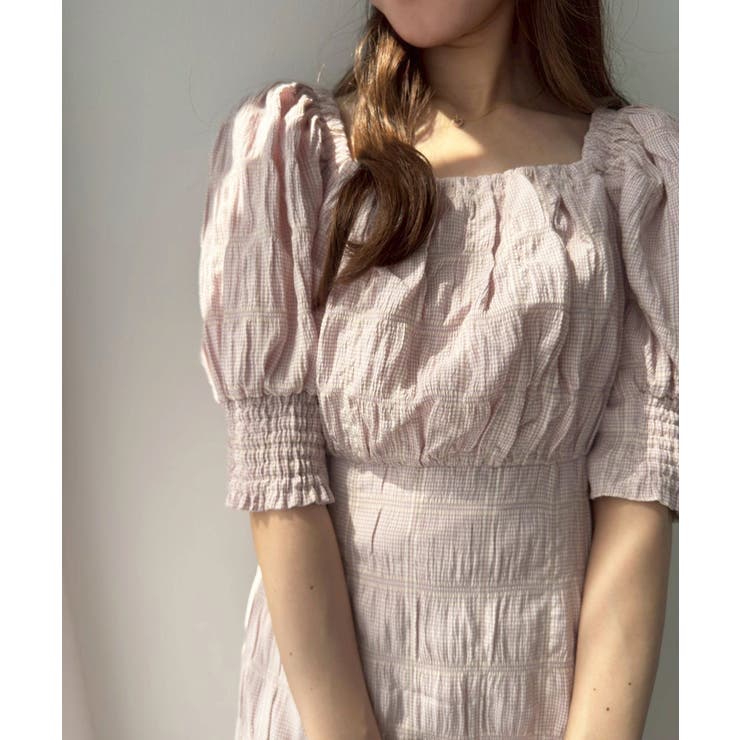 【one after another】バックリボンワンピ/WEB限定 | NICE CLAUP / OLIVE des OLIVE　OUTLET | 詳細画像7 