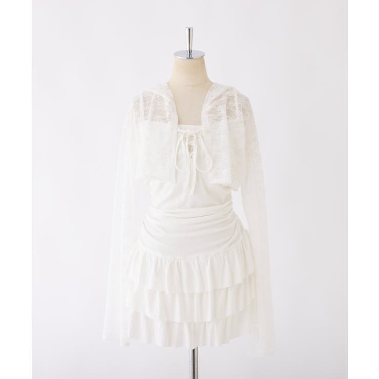 【one after another】パーカーセットワンピ | NICE CLAUP / OLIVE des OLIVE　OUTLET | 詳細画像2 