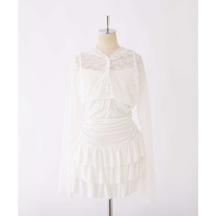 【one after another】パーカーセットワンピ | NICE CLAUP / OLIVE des OLIVE　OUTLET | 詳細画像3 