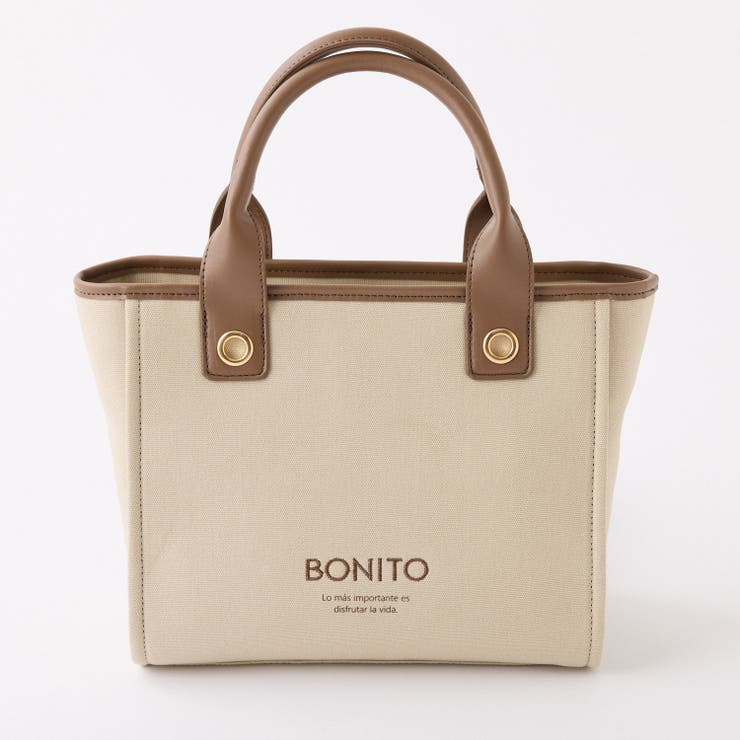 one after another】トリミングロゴミニトートBAG[品番