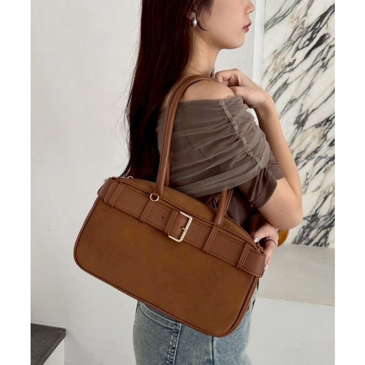 one after another】ベルトつきスクエアバッグ[品番：NCLW0016995