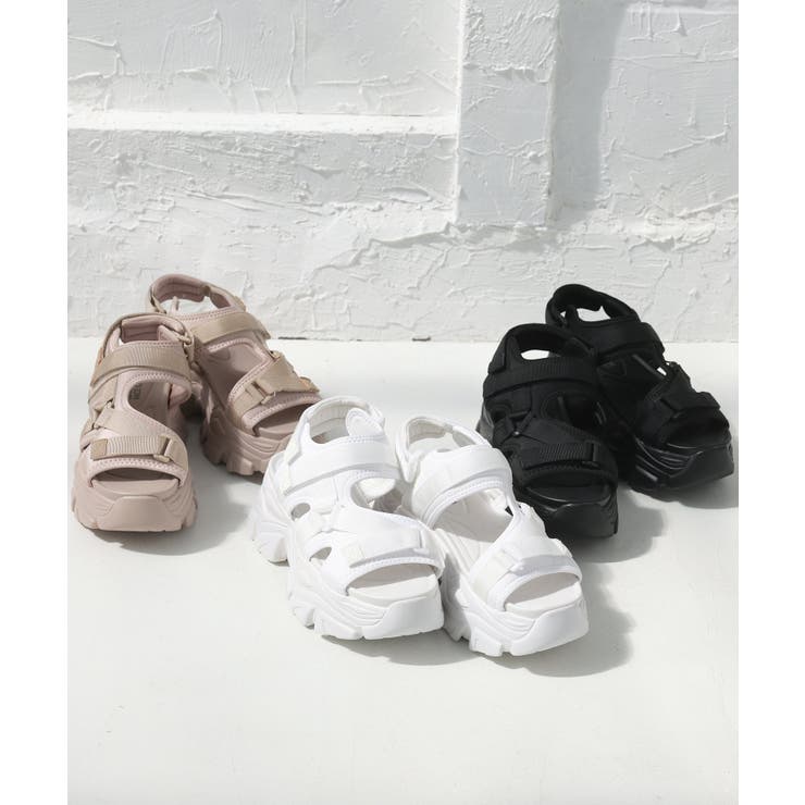 【one after another】厚底スポーツサンダル | NICE CLAUP / OLIVE des OLIVE　OUTLET | 詳細画像23 