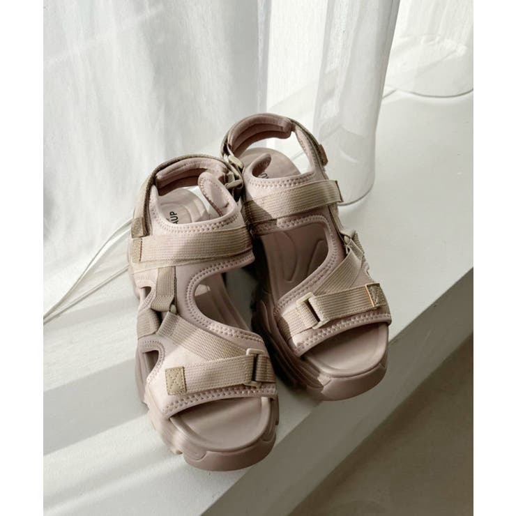 モカ | 【one after another】厚底スポーツサンダル | NICE CLAUP / OLIVE des OLIVE　OUTLET