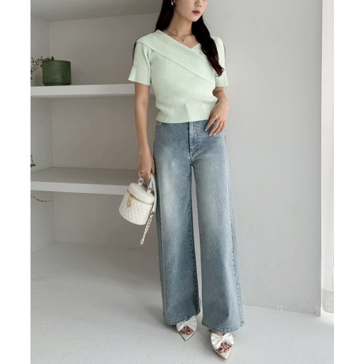 【one after another】ビッグリボンポインテッドサンダル | NICE CLAUP / OLIVE des OLIVE　OUTLET | 詳細画像10 