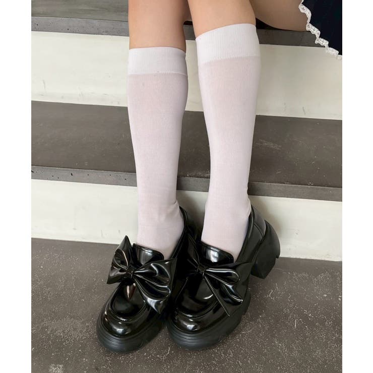 【one after another】ビッグリボンローファー | NICE CLAUP / OLIVE des OLIVE　OUTLET | 詳細画像3 