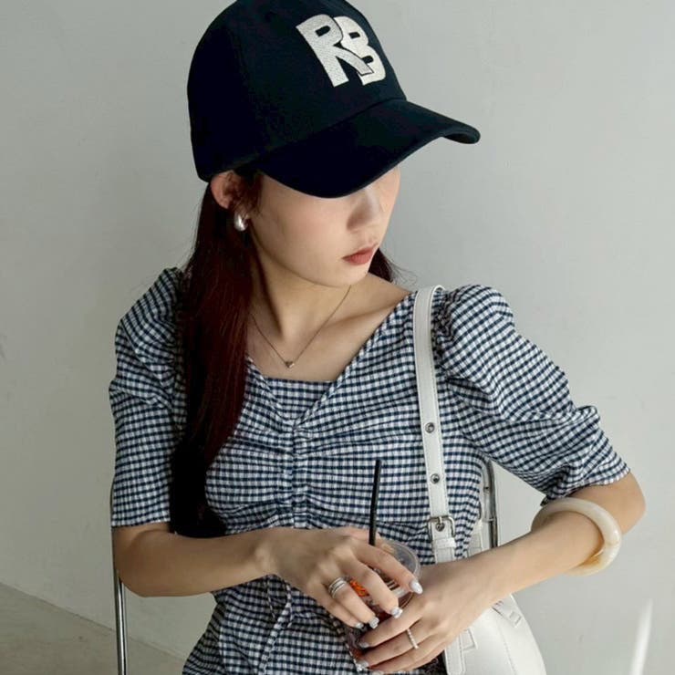 【one after another】ロゴ刺繍キャップ | NICE CLAUP / OLIVE des OLIVE　OUTLET | 詳細画像6 