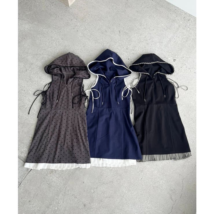 【one after another】【Nono企画】フード付きアメスリミニワン… | NICE CLAUP / OLIVE des OLIVE　OUTLET | 詳細画像37 