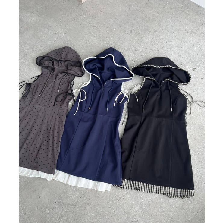 【one after another】【Nono企画】フード付きアメスリミニワン… | NICE CLAUP / OLIVE des OLIVE　OUTLET | 詳細画像38 