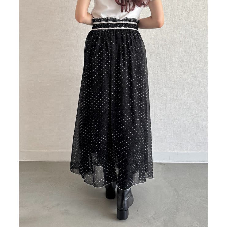 【one after another】イレヘムロングスカート | NICE CLAUP / OLIVE des OLIVE　OUTLET | 詳細画像19 