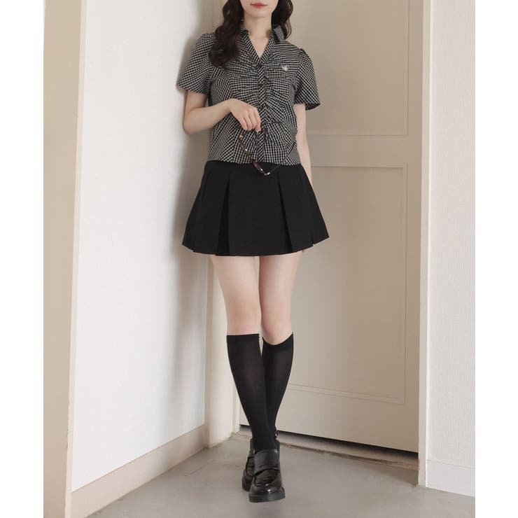 【one after another】プリーツミニスカート | NICE CLAUP / OLIVE des OLIVE　OUTLET | 詳細画像16 