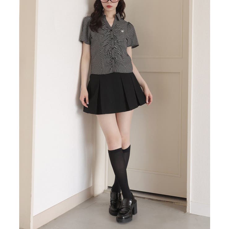 【one after another】プリーツミニスカート | NICE CLAUP / OLIVE des OLIVE　OUTLET | 詳細画像17 