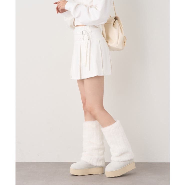 【one after another】カットミニスカート | NICE CLAUP / OLIVE des OLIVE　OUTLET | 詳細画像9 