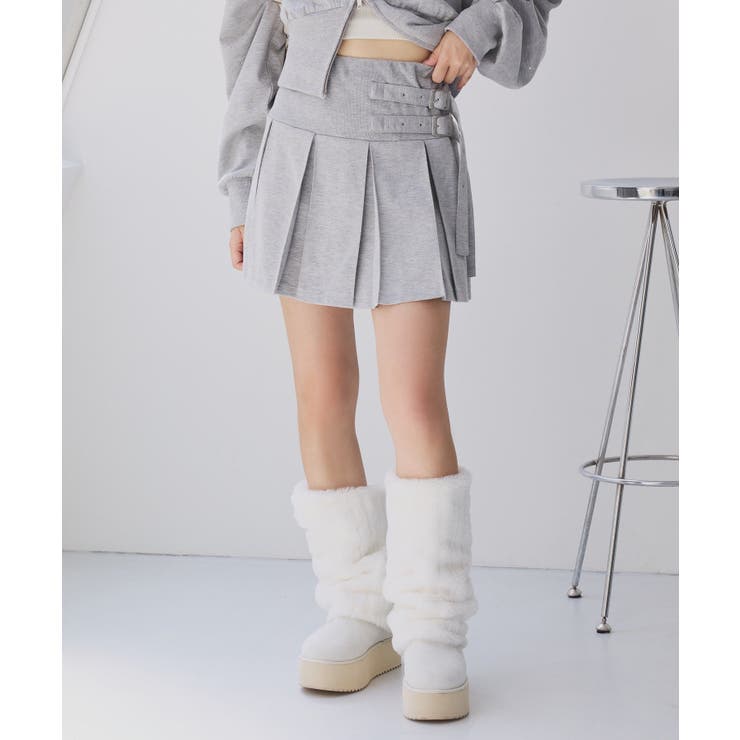 【one after another】カットミニスカート | NICE CLAUP / OLIVE des OLIVE　OUTLET | 詳細画像18 