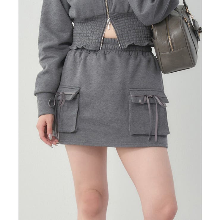 【one after another】カットミニスカート | NICE CLAUP / OLIVE des OLIVE　OUTLET | 詳細画像16 