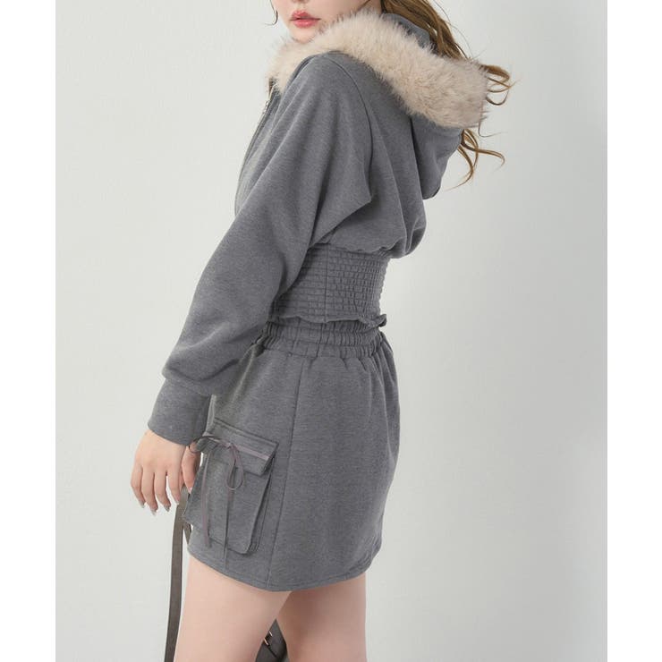 【one after another】カットミニスカート | NICE CLAUP / OLIVE des OLIVE　OUTLET | 詳細画像22 