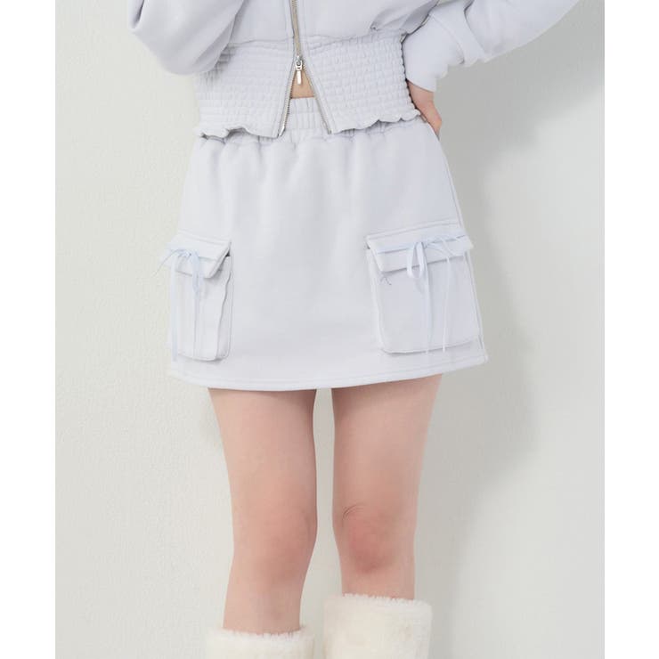 【one after another】カットミニスカート | NICE CLAUP / OLIVE des OLIVE　OUTLET | 詳細画像28 