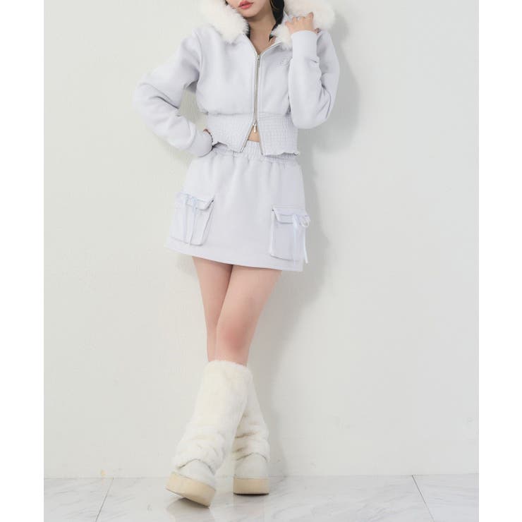 【one after another】カットミニスカート | NICE CLAUP / OLIVE des OLIVE　OUTLET | 詳細画像31 