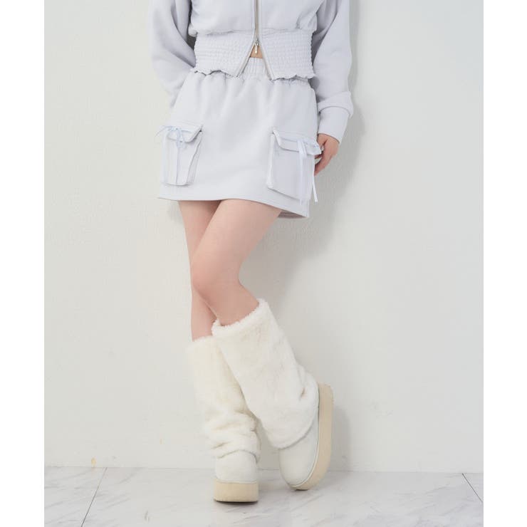 【one after another】カットミニスカート | NICE CLAUP / OLIVE des OLIVE　OUTLET | 詳細画像35 