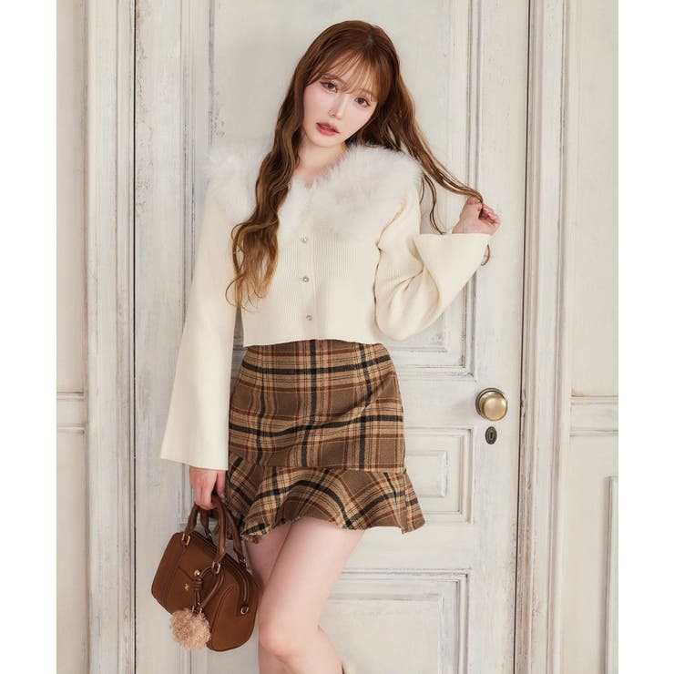【one after another】イレヘムミニスカート | NICE CLAUP / OLIVE des OLIVE　OUTLET | 詳細画像6 