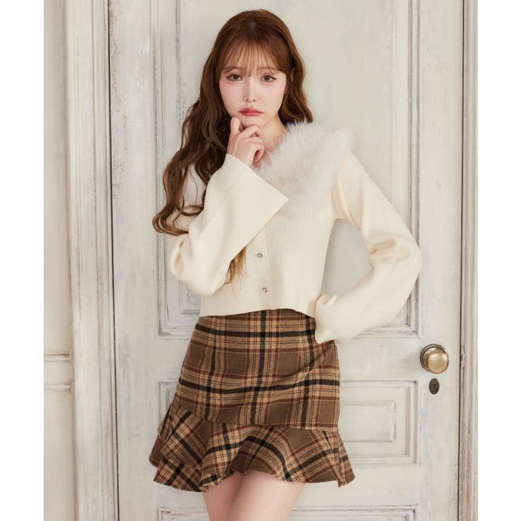 【one after another】イレヘムミニスカート | NICE CLAUP / OLIVE des OLIVE　OUTLET | 詳細画像16 