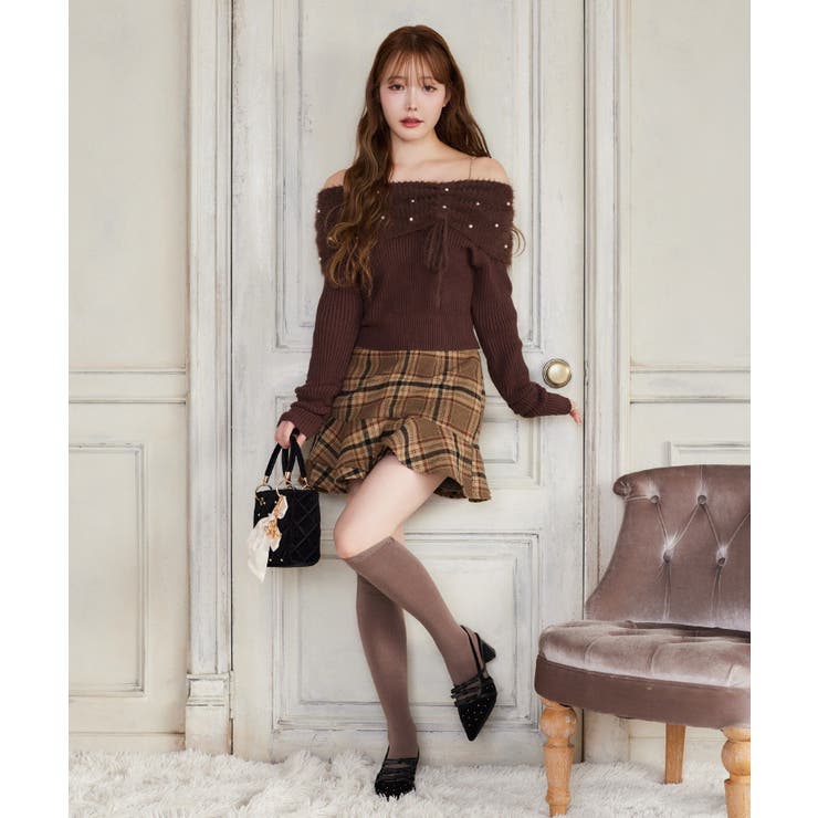 【one after another】イレヘムミニスカート | NICE CLAUP / OLIVE des OLIVE　OUTLET | 詳細画像17 