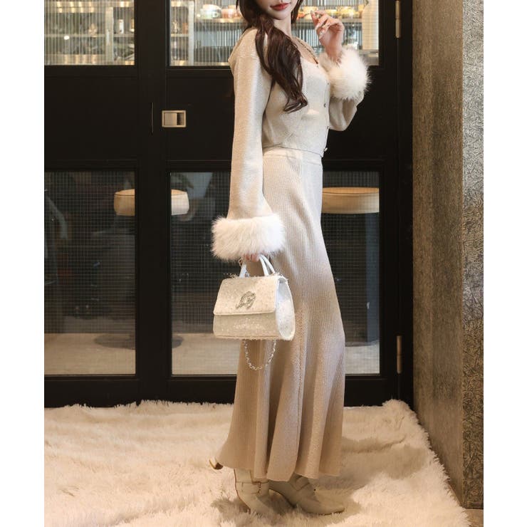 【one after another】トゥインクルスカート | NICE CLAUP / OLIVE des OLIVE　OUTLET | 詳細画像3 