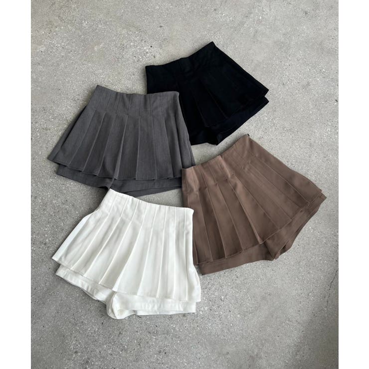 【one after another】プリーツスカパン | NICE CLAUP / OLIVE des OLIVE　OUTLET | 詳細画像1 