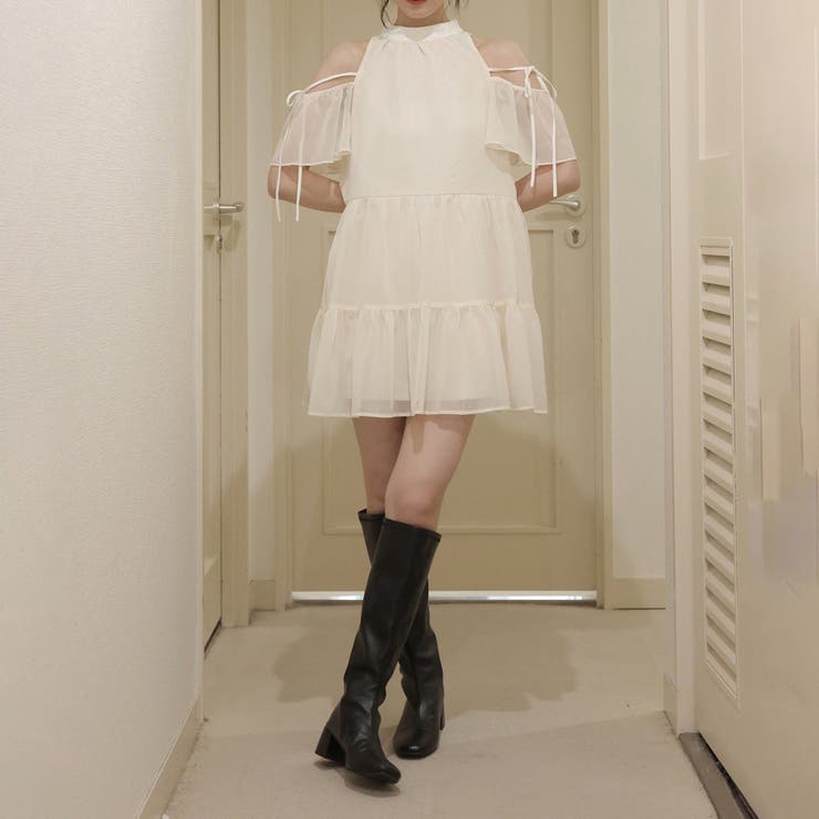 【one after another】肩あきティアードチュニック | NICE CLAUP / OLIVE des OLIVE　OUTLET | 詳細画像2 