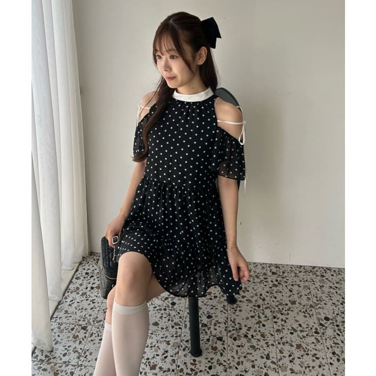 【one after another】肩あきティアードチュニック | NICE CLAUP / OLIVE des OLIVE　OUTLET | 詳細画像31 