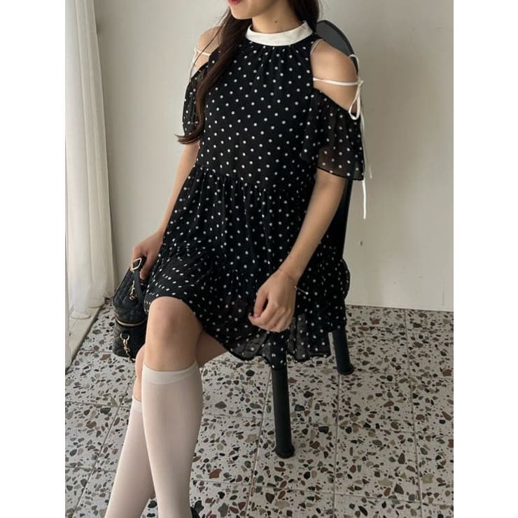 【one after another】肩あきティアードチュニック | NICE CLAUP / OLIVE des OLIVE　OUTLET | 詳細画像32 