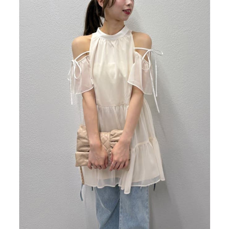 【one after another】肩あきティアードチュニック | NICE CLAUP / OLIVE des OLIVE　OUTLET | 詳細画像37 