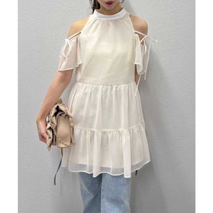 【one after another】肩あきティアードチュニック | NICE CLAUP / OLIVE des OLIVE　OUTLET | 詳細画像42 