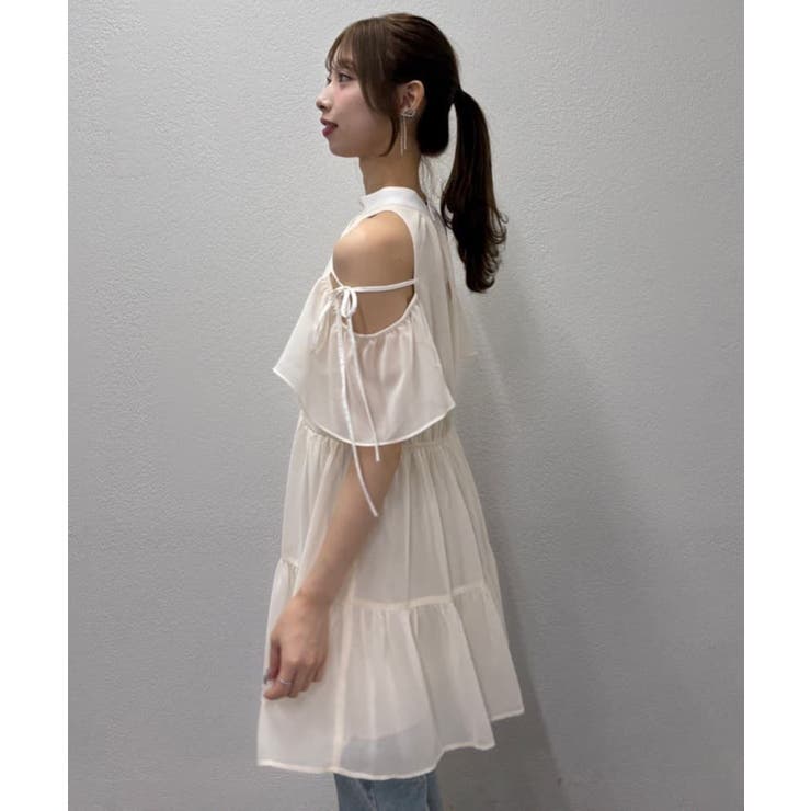 【one after another】肩あきティアードチュニック | NICE CLAUP / OLIVE des OLIVE　OUTLET | 詳細画像43 