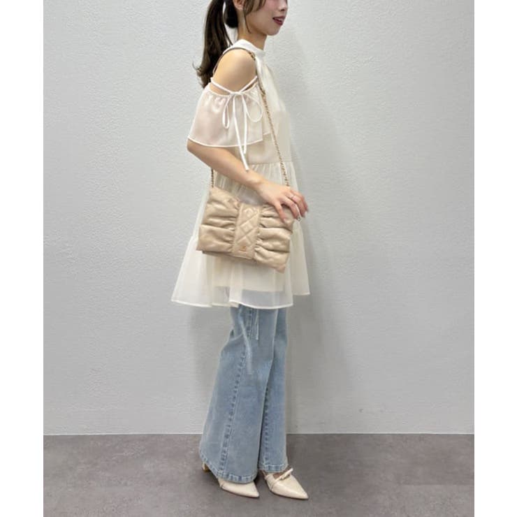 【one after another】肩あきティアードチュニック | NICE CLAUP / OLIVE des OLIVE　OUTLET | 詳細画像44 