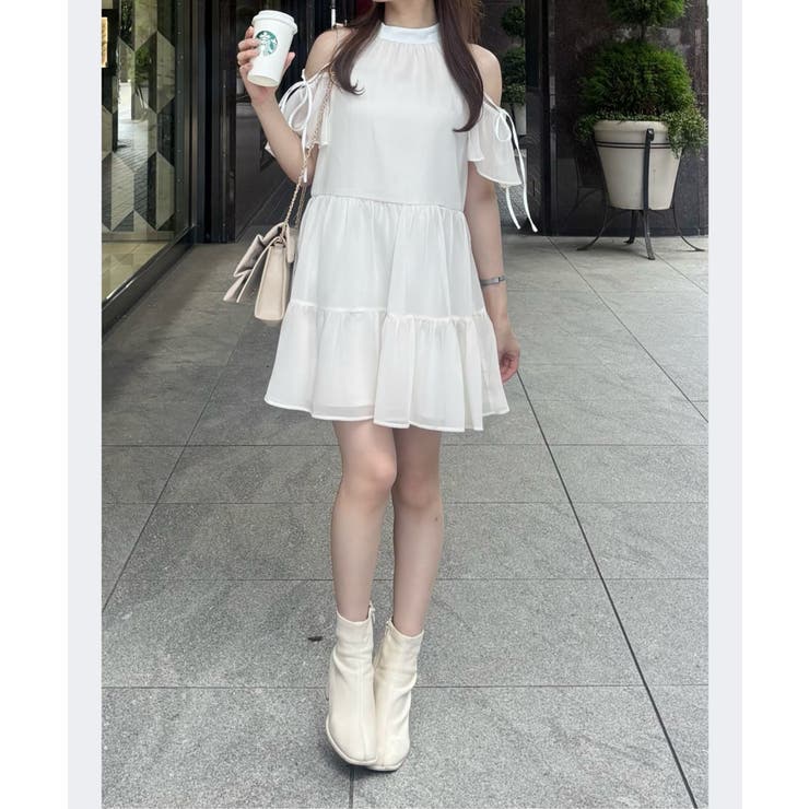 【one after another】肩あきティアードチュニック | NICE CLAUP / OLIVE des OLIVE　OUTLET | 詳細画像47 