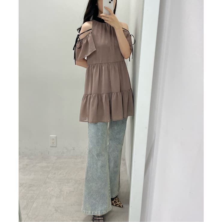 【one after another】肩あきティアードチュニック | NICE CLAUP / OLIVE des OLIVE　OUTLET | 詳細画像57 