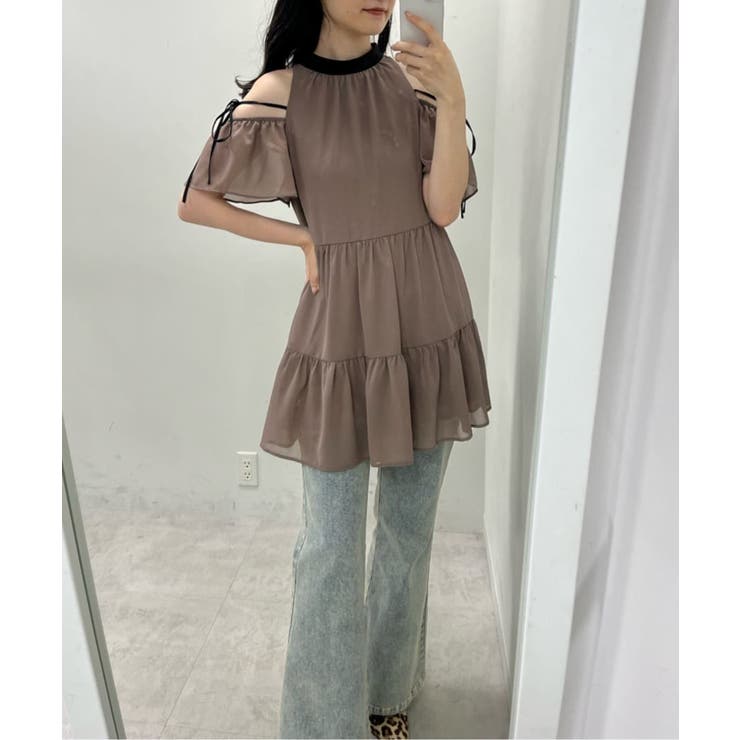 【one after another】肩あきティアードチュニック | NICE CLAUP / OLIVE des OLIVE　OUTLET | 詳細画像61 