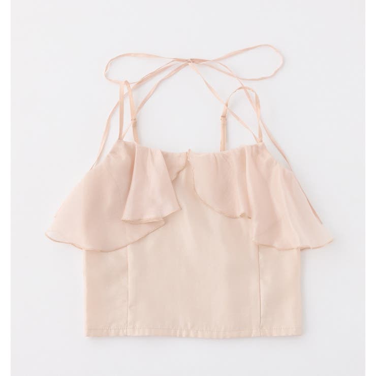 【one after another】クロスフリルキャミ | NICE CLAUP / OLIVE des OLIVE　OUTLET | 詳細画像10 