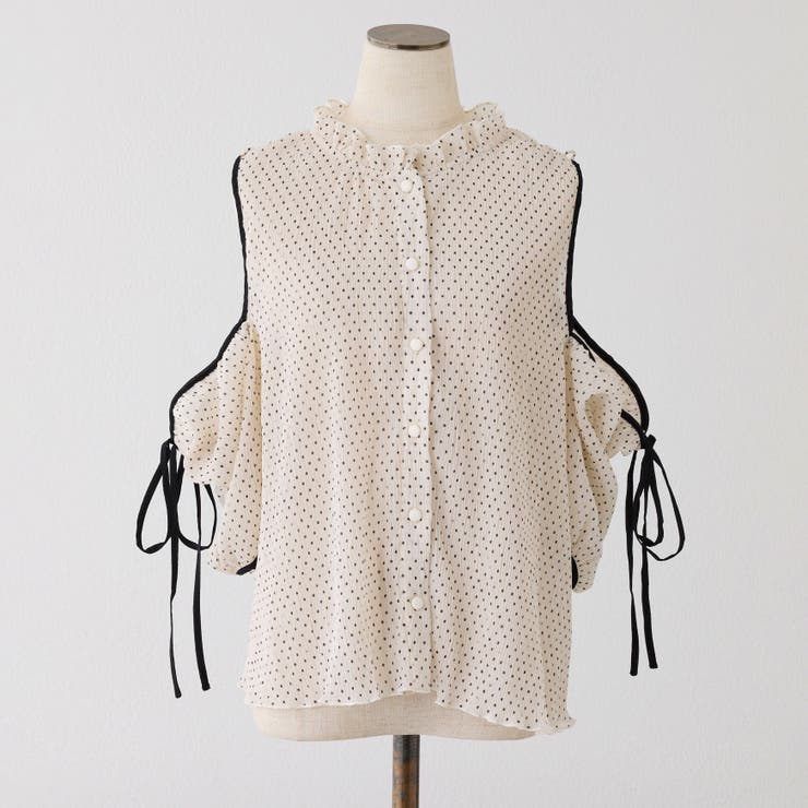 【one after another】肩リボンあきブラウス | NICE CLAUP / OLIVE des OLIVE　OUTLET | 詳細画像27 