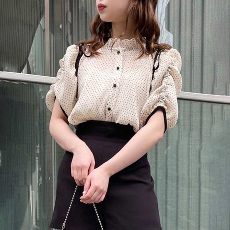 【one after another】肩リボンあきブラウス | NICE CLAUP / OLIVE des OLIVE　OUTLET | 詳細画像18 